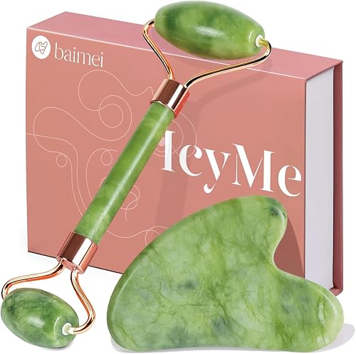 Jade Roller and Gua Sha Set