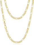 Layered Gold Chain Necklace Set