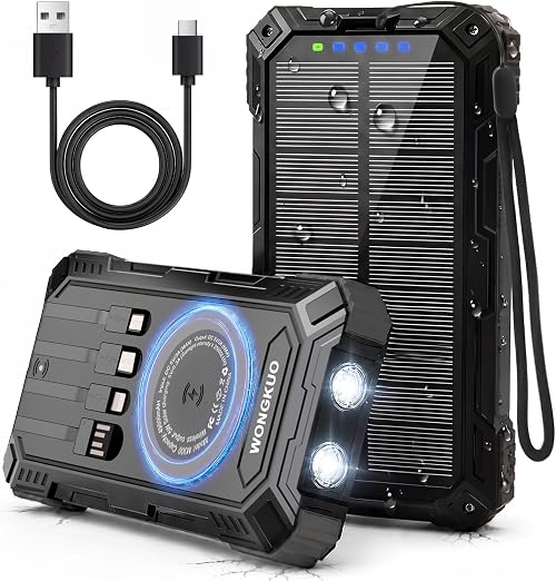 Solar Powered Portable Charger