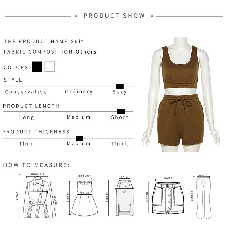 Crop Top and Shorts Set