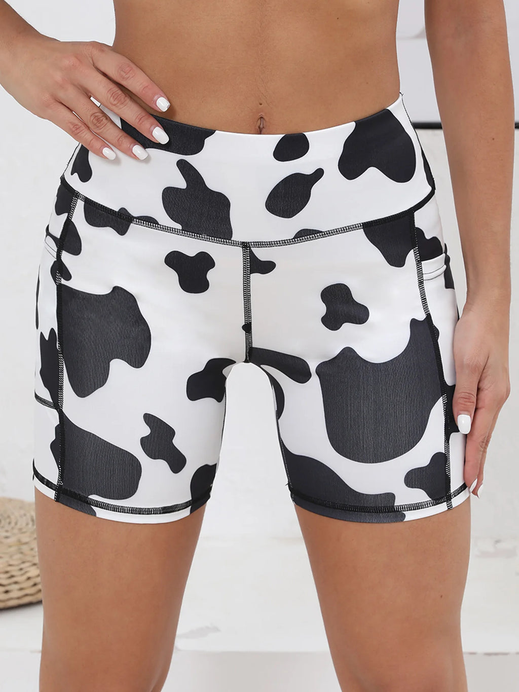 Women's Biker Shorts with Pockets