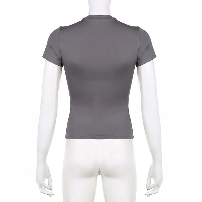 Women's Basic Solid Crop Top
