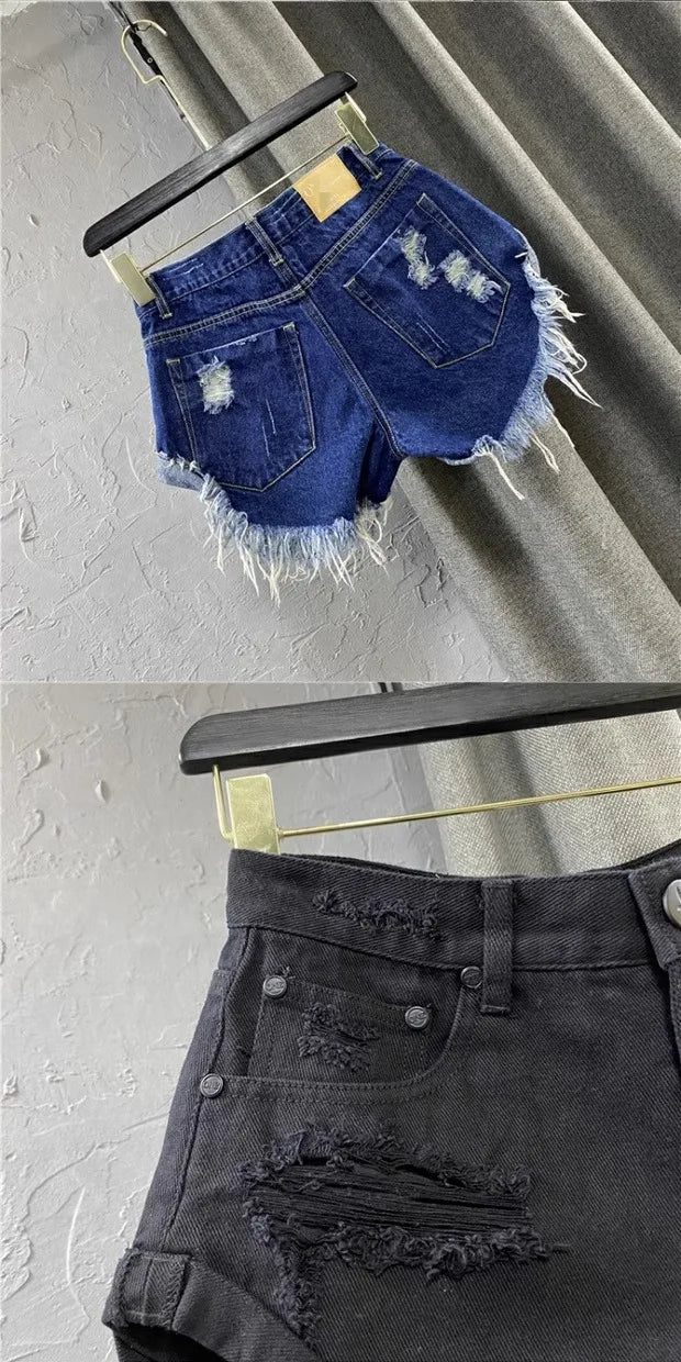 Korean Style Women's Denim Shorts