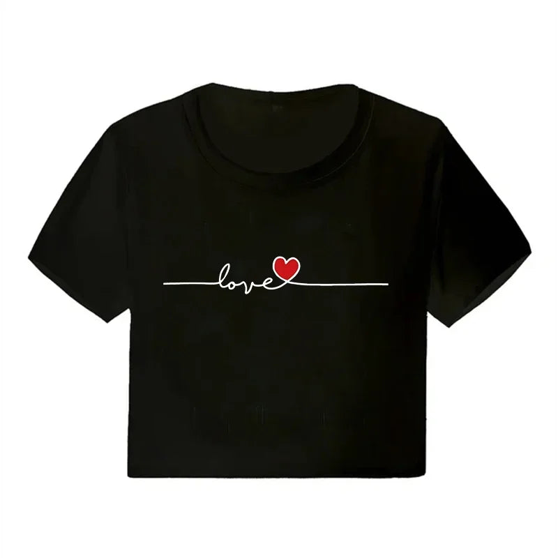 Y2K Graphic Crop Top