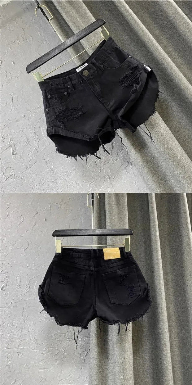 Korean Style Women's Denim Shorts