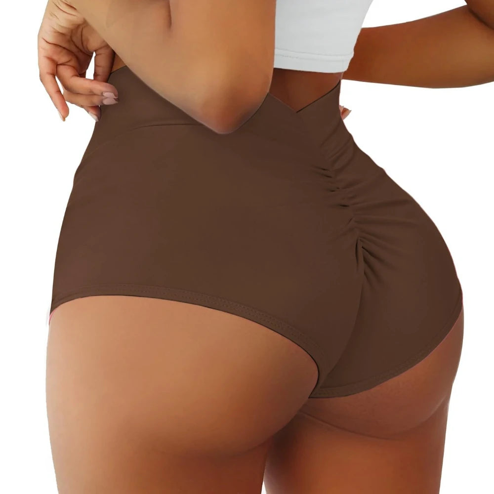Women's High-Waist Scrunch Shorts
