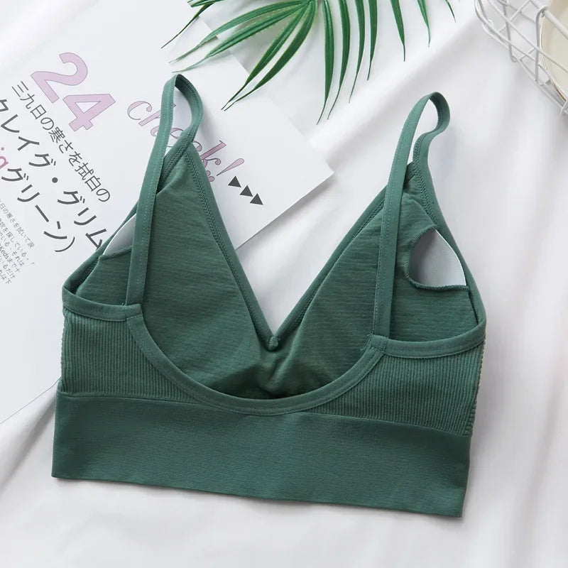 Women's Seamless Crop Tank Top