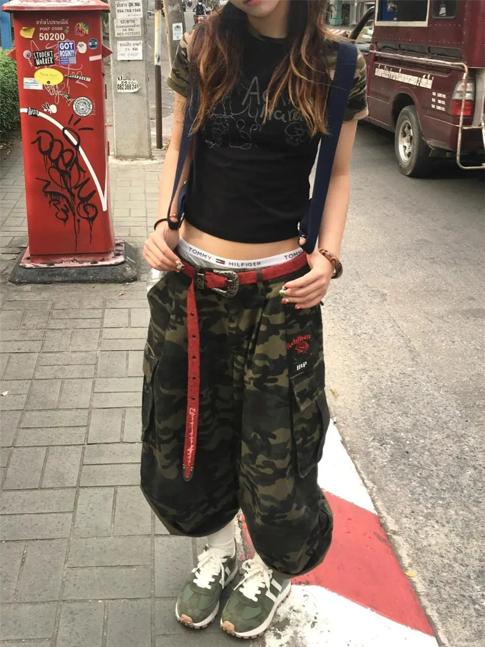Women's Punk Cargo Shorts