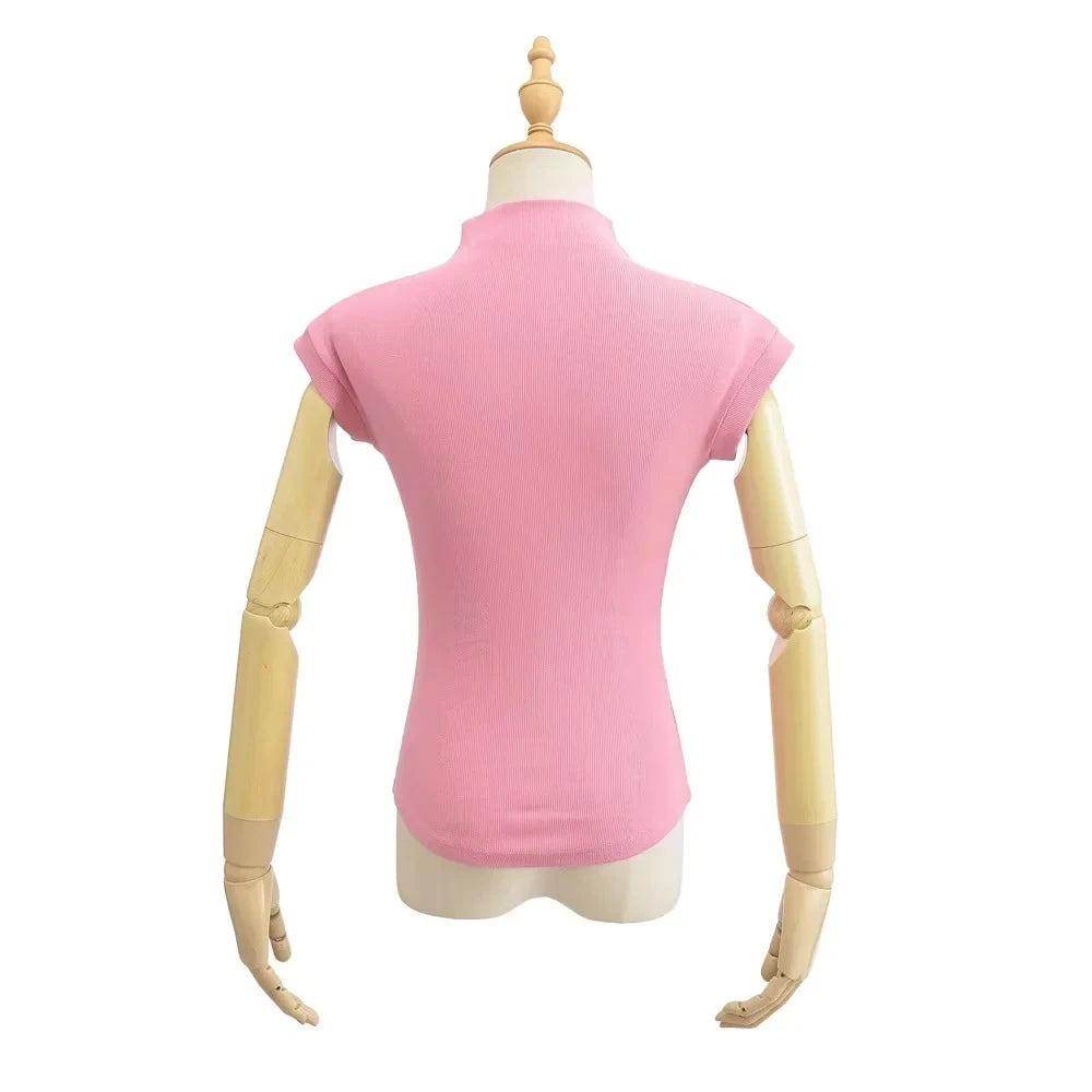Women's Sleeveless Turtleneck Top