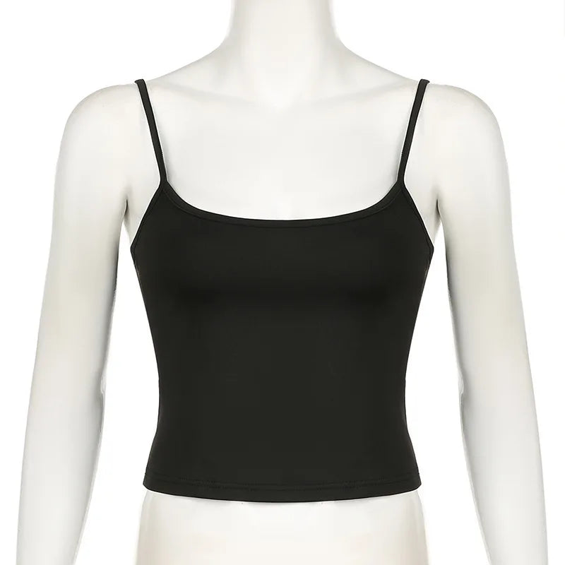 Women's Spaghetti Strap Crop Top