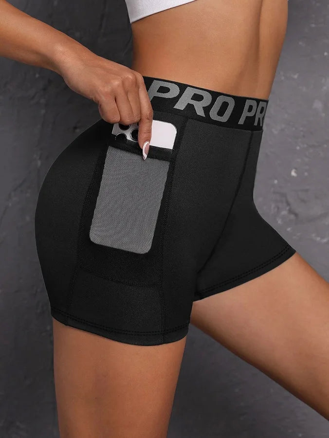 Women's High Waist Biker Shorts