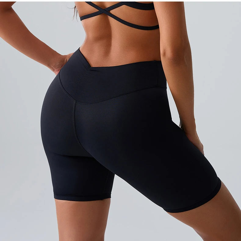 Women's High-Waist Cycling Shorts