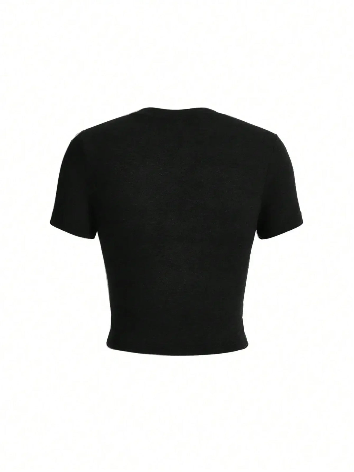 Women's Letter Print Crop T-Shirt