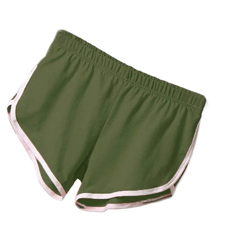 Women's Candy Color Sport Shorts