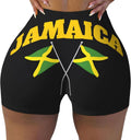 Jamaican High Waist Biker Shorts