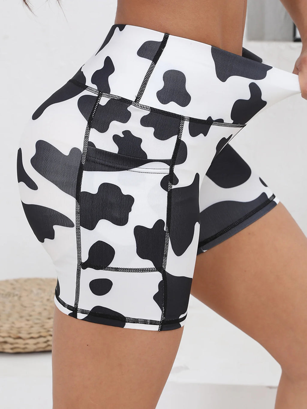 Women's Biker Shorts with Pockets