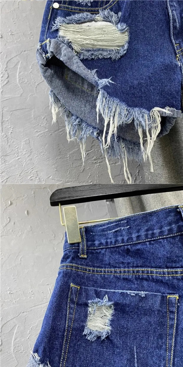 Korean Style Women's Denim Shorts