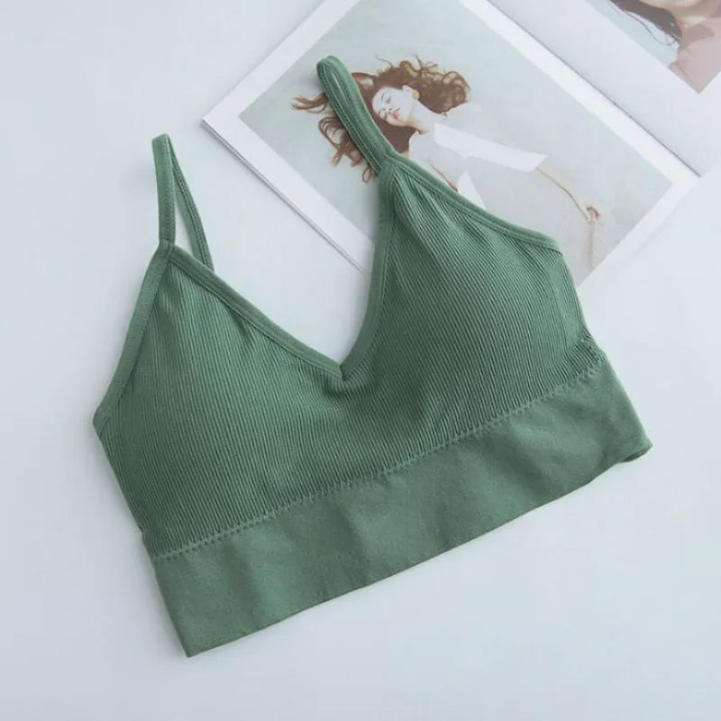 Women's Seamless Crop Tank Top