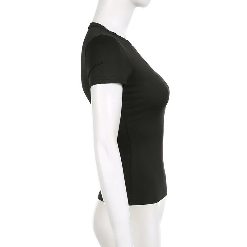Women's Basic Solid Crop Top