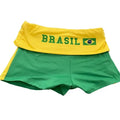 Women's Punk Embroidered Shorts