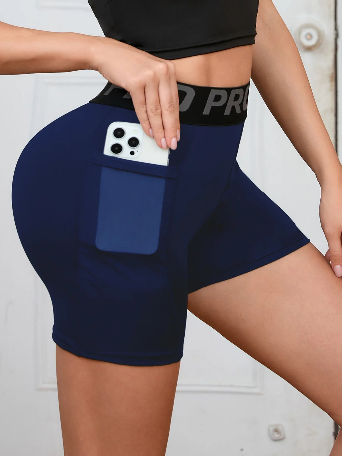 Women's High Waist Biker Shorts
