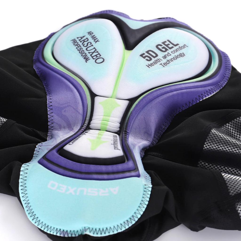 Women's High Waist Padded Bike Shorts