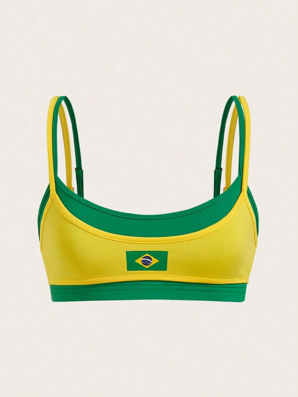 Women's Brazil Crop Top T-Shirt