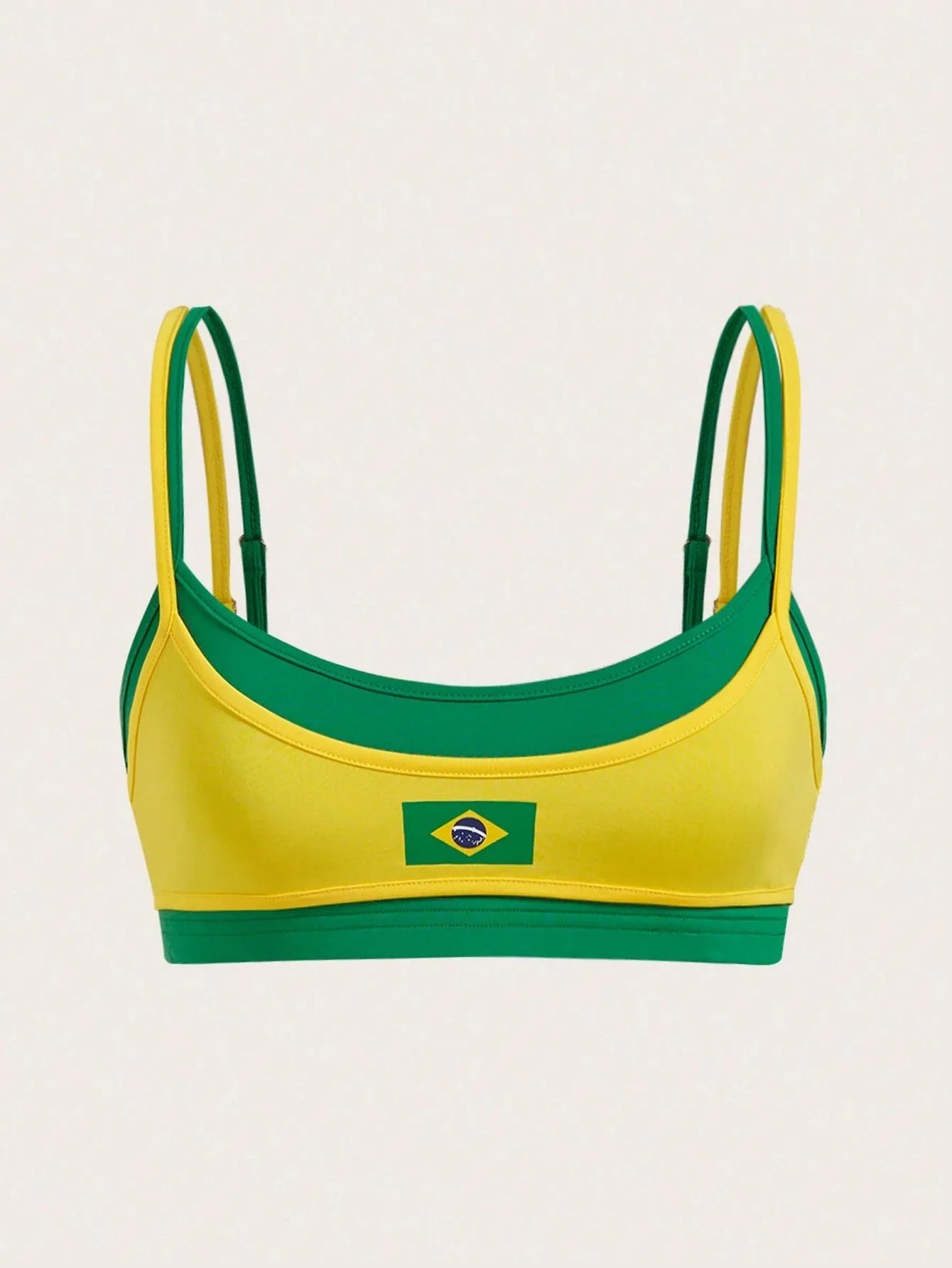 Women's Brazil Crop Top T-Shirt