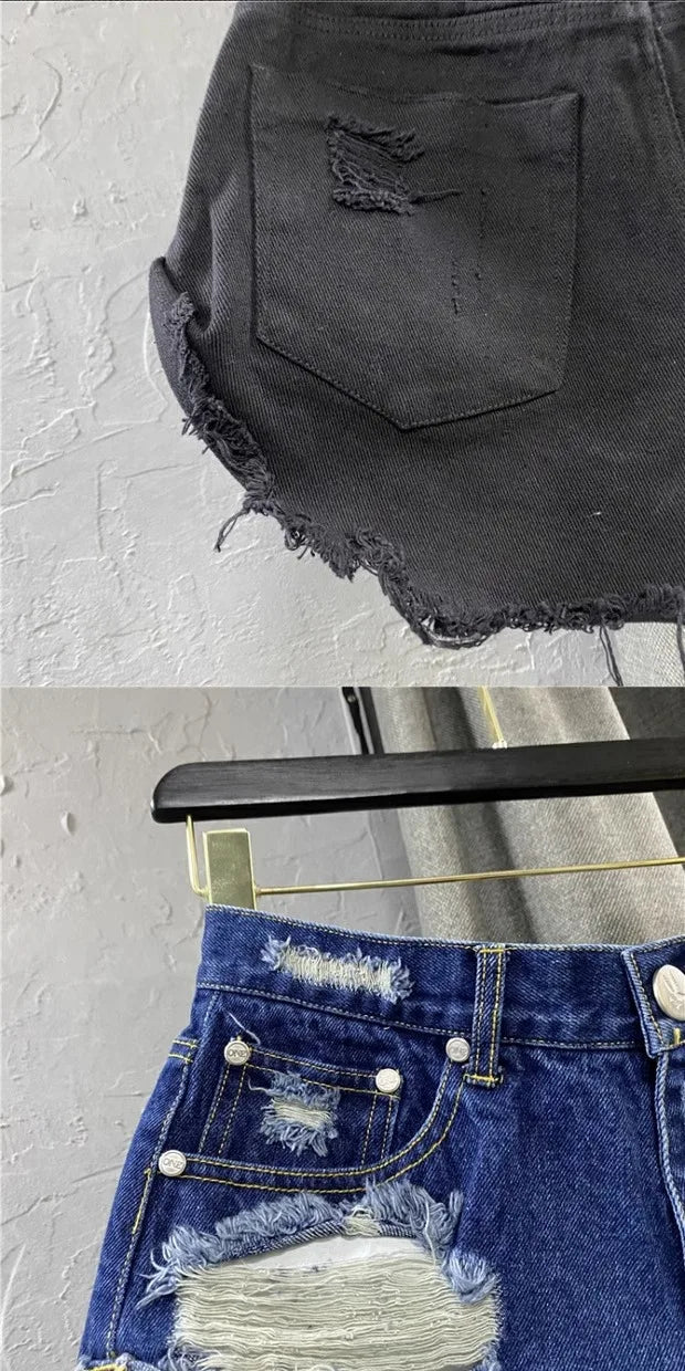 Korean Style Women's Denim Shorts