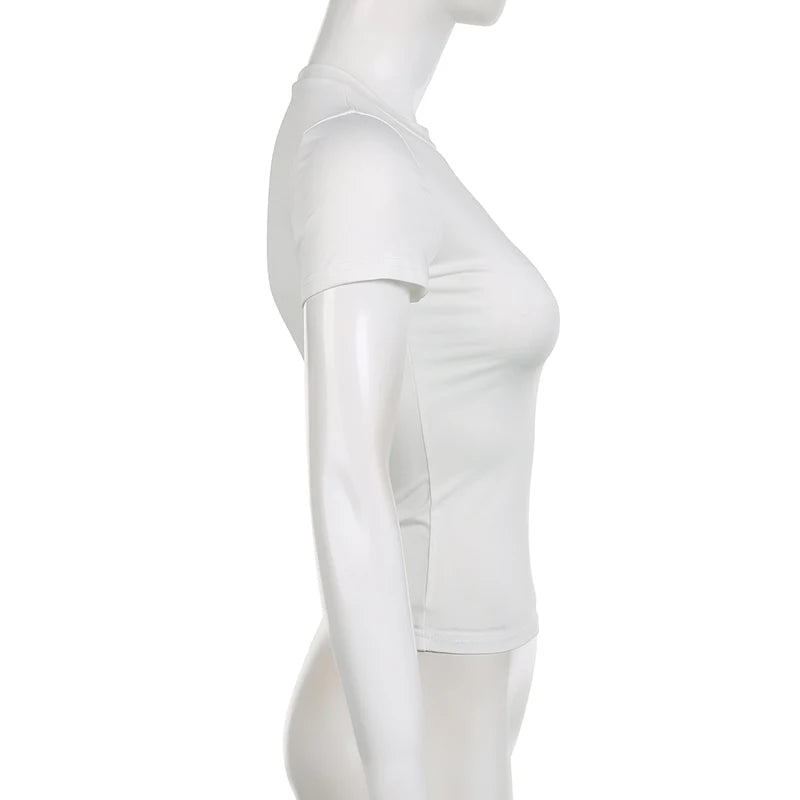 Women's Basic Solid Crop Top
