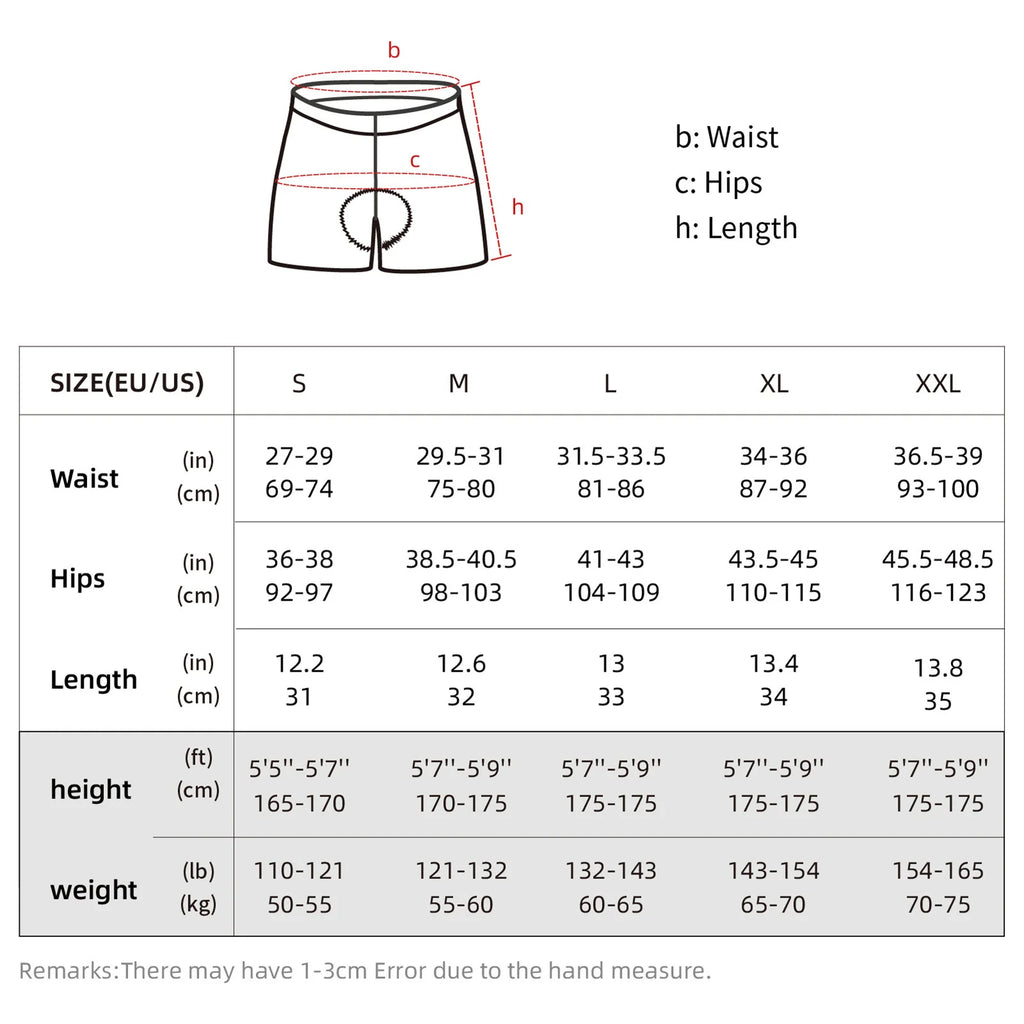 Women's High Waist Padded Bike Shorts