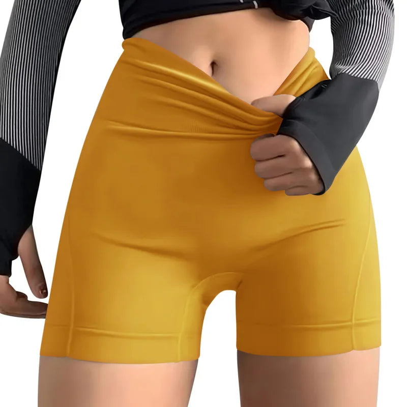 Women's High Waist Sports Shorts