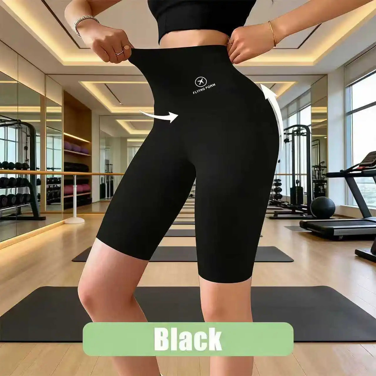 Women's High-Waisted Sports Shorts