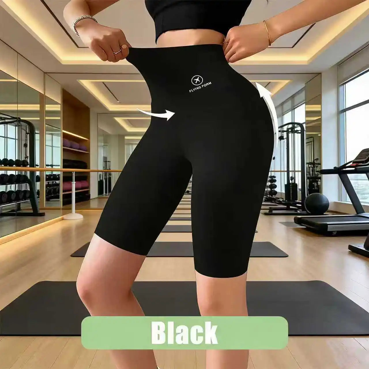 Women's High-Waisted Sports Shorts