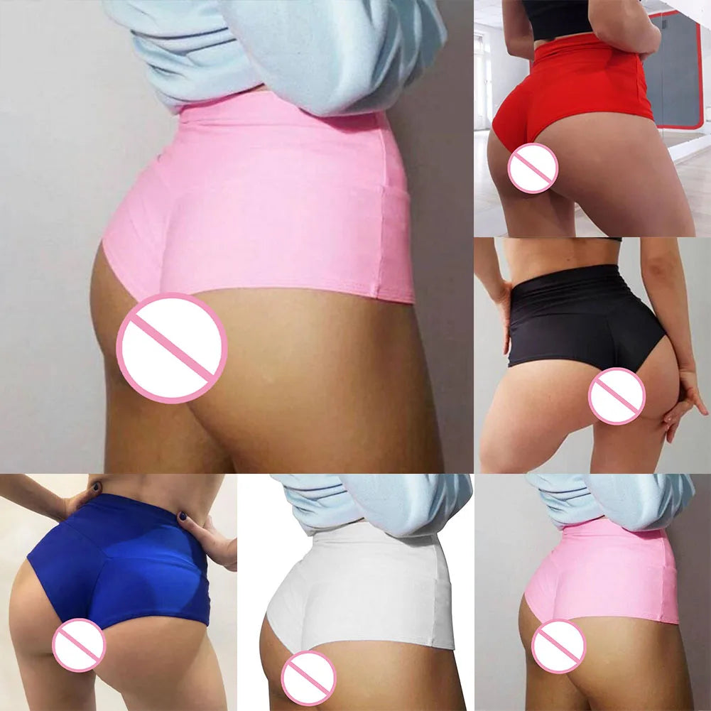 Women's High Waist Biker Shorts