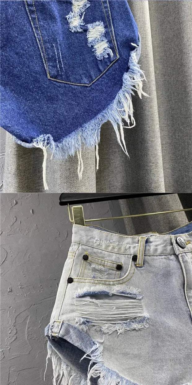 Korean Style Women's Denim Shorts