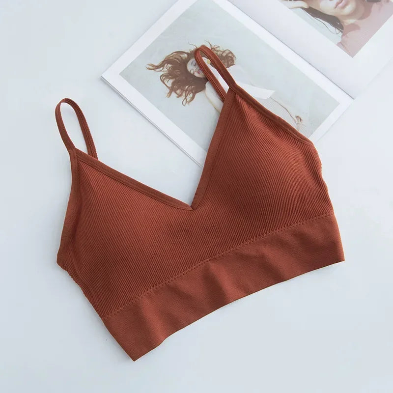 Women's Seamless Crop Tank Top