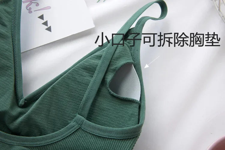 Women's Seamless Crop Tank Top