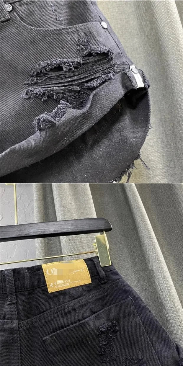 Korean Style Women's Denim Shorts