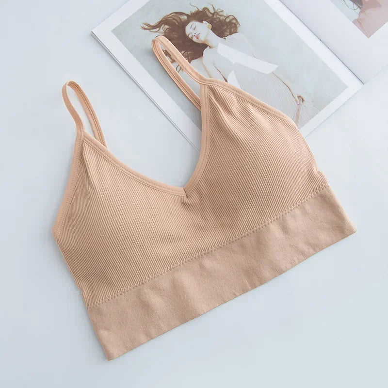 Women's Seamless Crop Tank Top