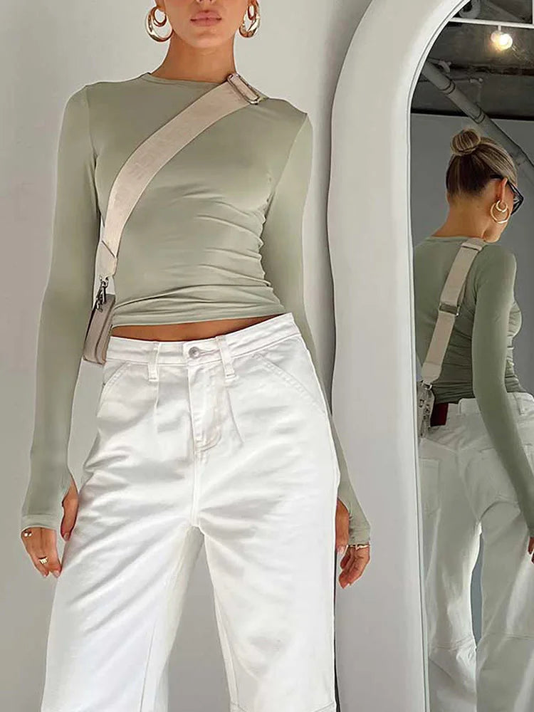Women's Slim Fit Crop Top