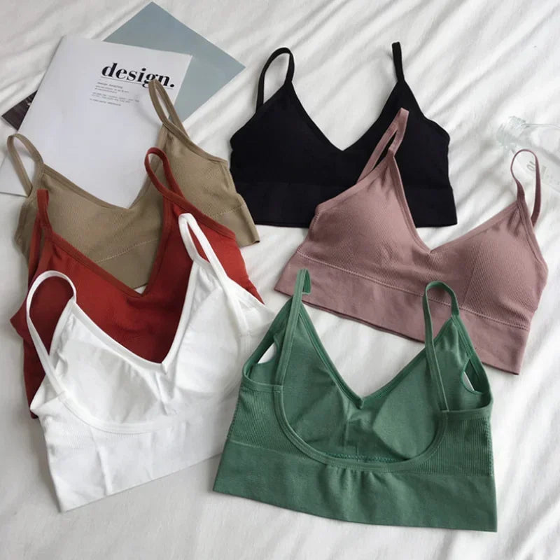 Women's Seamless Crop Tank Top