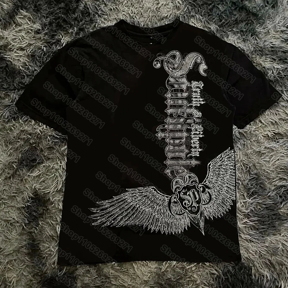 Vintage Hip Hop Graphic T-Shirt