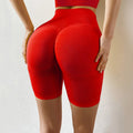 Women's High-Waist Gym Shorts