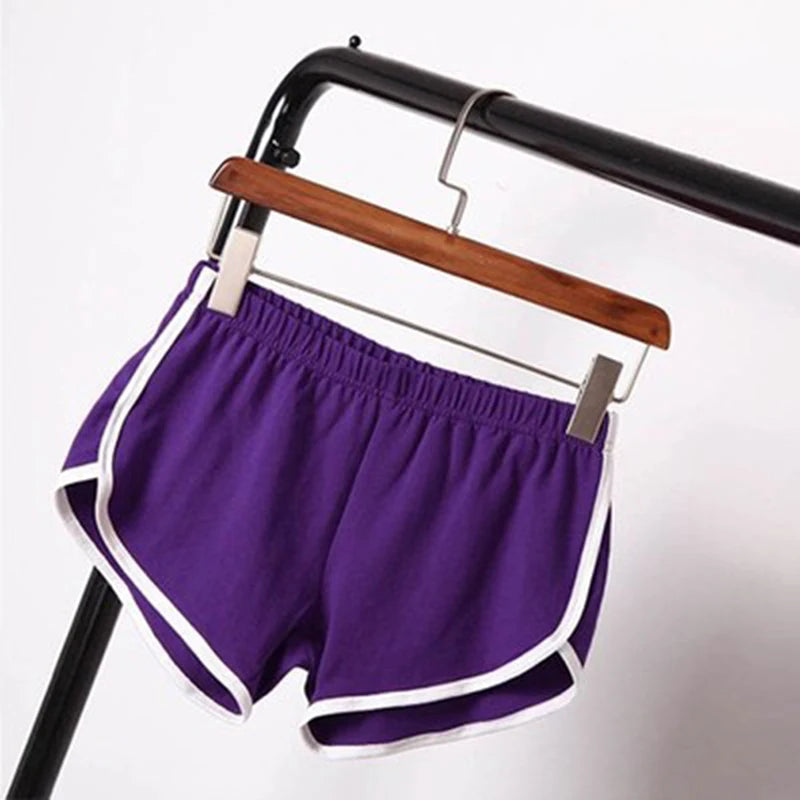 Women's Candy Color Sport Shorts
