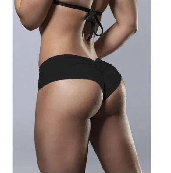 Women's Low Waist Fitness Shorts