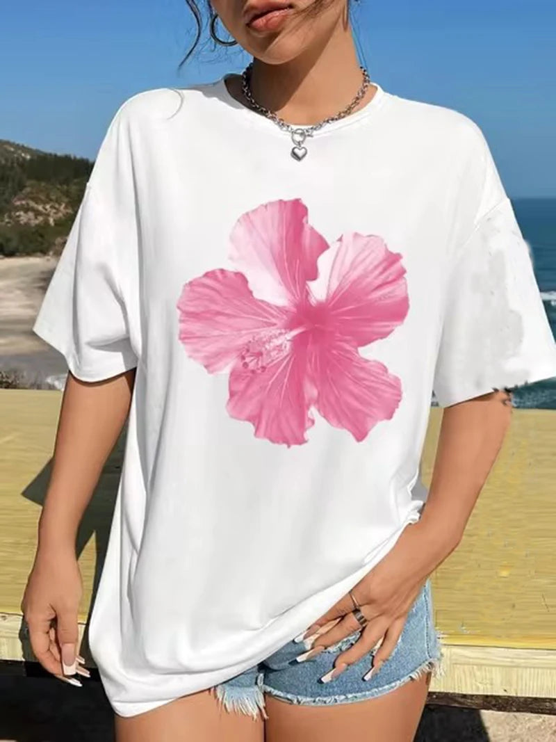 Cherry Print Summer T-Shirt