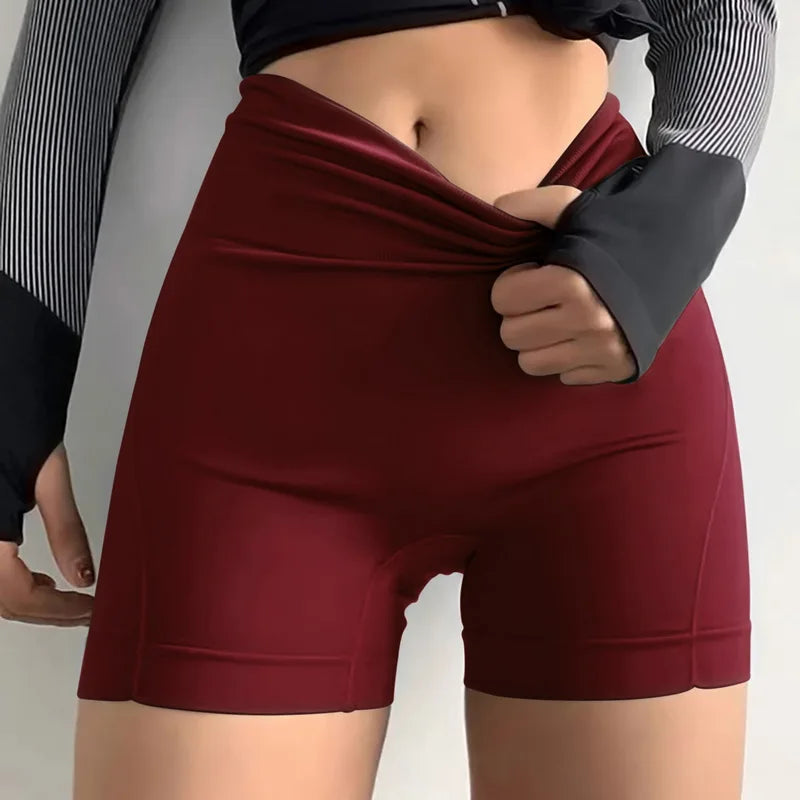 Women's High Waist Sports Shorts
