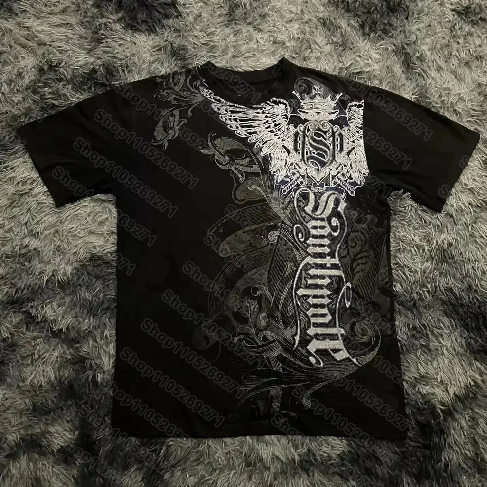 Vintage Hip Hop Graphic T-Shirt