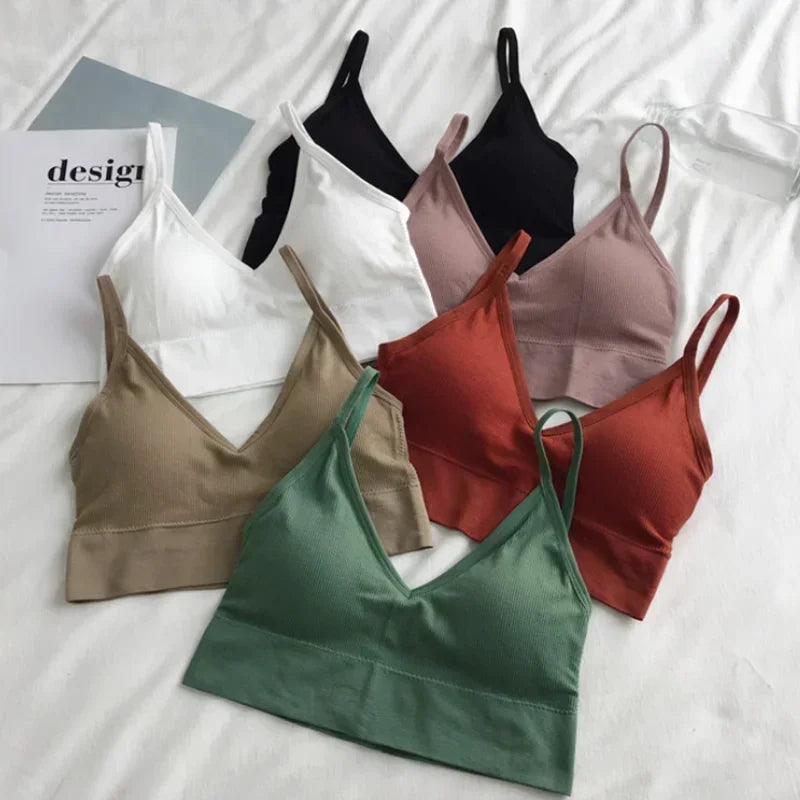 Women's Seamless Crop Tank Top